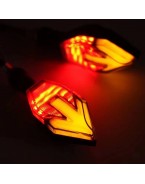 Set semnalizari moto scuter atv LED dual arrow Daylight