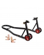 Stander cric roata spate Moto Corner cu 2 adaptoare, Y si L