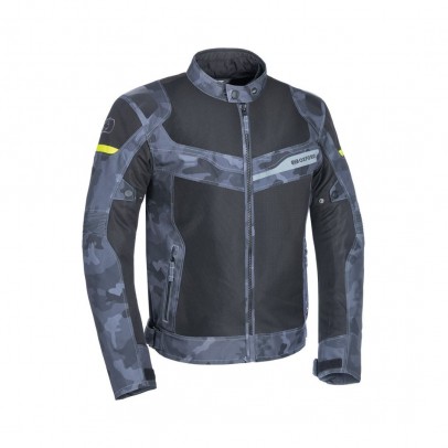 Geaca touring OXFORD DAKAR AIR 1.0 - Negru/Gri/Camo