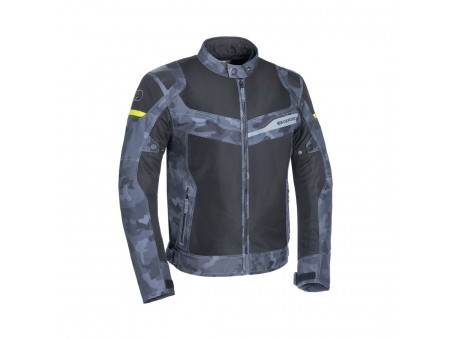 Geaca touring OXFORD DAKAR AIR 1.0 - Negru/Gri/Camo