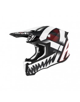 Casca cross/enduro/atv/quad AIROH TWIST 2 Mask - Negru/Alb/Rosu 