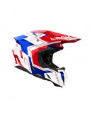 Casca cross/enduro/atv/quad AIROH HELMET TWIST 3 DIZZY - Alb/Albastru/Rosu