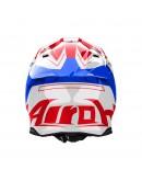 Casca cross/enduro/atv/quad AIROH HELMET TWIST 3 DIZZY - Alb/Albastru/Rosu