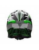 Casca cross/enduro/atv/quad AIROH HELMET TWIST 3 SHARD GREEN - Verde fluor