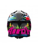 Casca cross/enduro/atv/quad AIROH HELMET TWIST 3 AMAZONIA - Negru/Verde/Rosu