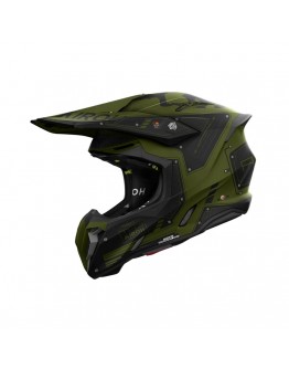 Casca cross/enduro/atv/quad AIROH HELMET TWIST 3 MILITARY  - Verde/Negru mat