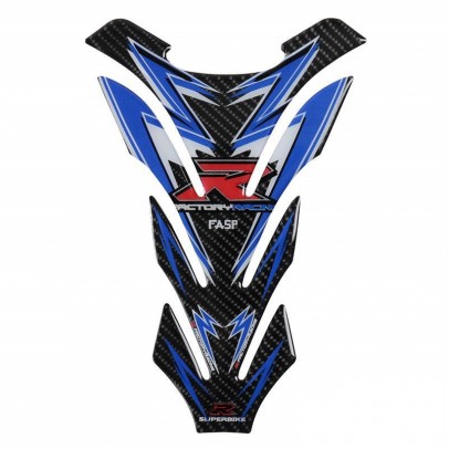 Tank pad moto GSX-R albastru