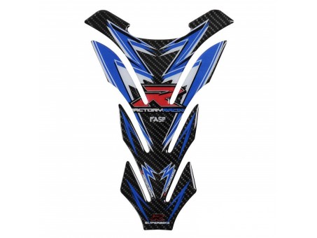 Tank pad moto GSX-R albastru