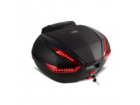 Portbagaj top case Moto Corner, 47L, LED