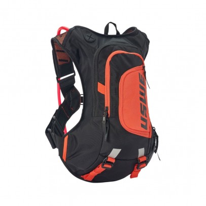 Ghiozdan USWE Moto Hydro 8L Hydration Pack - Negru/Portocaliu