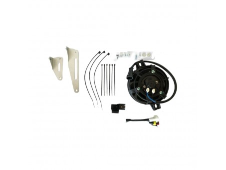 X-GRIP - Set ventilator radiator cu întrerupător - KTM, Husqvarna, GasGas