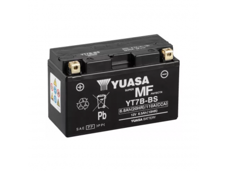 Baterie 12V 6.8Ah 110A YUASA - YT7B-BS