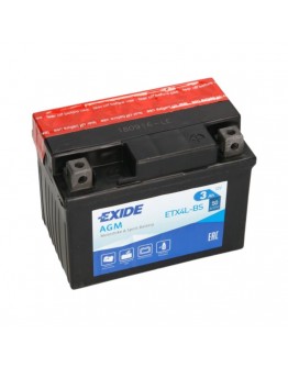 Baterie EXIDE  12V 3Ah 40A YTX4L-BS