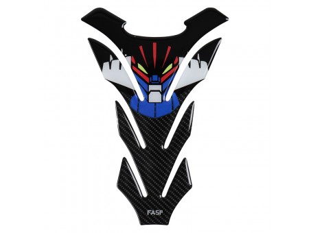 Tank pad moto carbon Robo