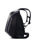 Ghiozdan/rucsac impermeabil aerodinamic moto hardshell Moto Corner Negru