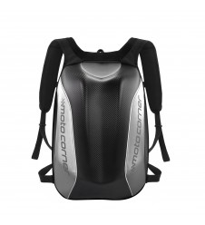 Ghiozdan/rucsac impermeabil aerodinamic moto hardshell Moto Corner Gri