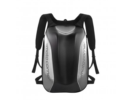 Ghiozdan/rucsac impermeabil aerodinamic moto hardshell Moto Corner Gri