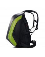 Ghiozdan/rucsac impermeabil aerodinamic moto hardshell Moto Corner Verde