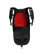 Ghiozdan/rucsac impermeabil aerodinamic moto hardshell Moto Corner Rosu