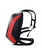 Ghiozdan/rucsac impermeabil aerodinamic moto hardshell Moto Corner Rosu