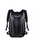 Ghiozdan/rucsac impermeabil aerodinamic moto hardshell Moto Corner Negru