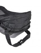 Ghiozdan/rucsac impermeabil aerodinamic moto hardshell Moto Corner Negru