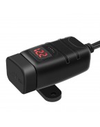 Incarcator Quick Charge USB si voltmetru