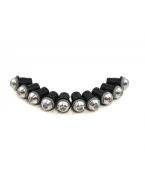Set 10 suruburi parbriz moto, Negru