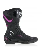 Cizme sport/touring ALPINESTARS SMX-6 STELLA V2 - Negru/Roz