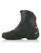 Ghete moto ALPINESTARS NEW LAND DRYSTAR HONDA - Negru/Rosu