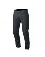 Blugi moto Alpinestars Honda Copper Denim - Albastru inchis