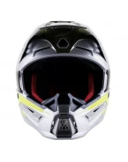 Casca cross-enduro Alpinestars Supertech S-M5 BOND - Negru/Argintiu/Galben