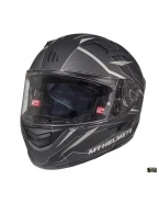 Casca integrala MT KRE SV Intrepid C3 gri mat (fibra sticla) - cu ochelari soare integrati