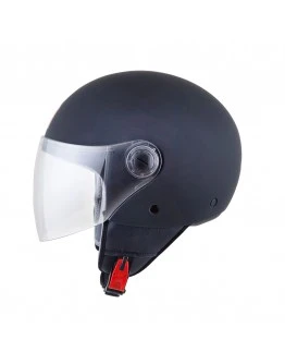Casca open face motociclete MT Street negru lucios - Negru lucios