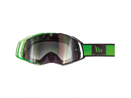 Ochelari MT off road (cross-enduro) MX EVO Stripes - Negru/Verde Fluor
