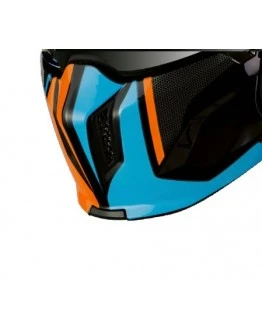 Masca (protectie) barbie casca MT Streetfighter SV Twin A4 -Portocaliu fluor mat (ochelari soare integrati)