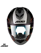Casca integrala Axxis model Cobra Rage A2 gri lucios carbon - 100% carbon