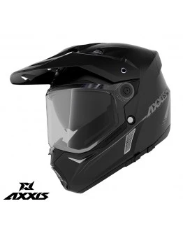 Casca adventure/touring/off road Axxis model wolf DS A1 negru mat