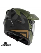 Casca adventure/touring/off road Axxis model Wolf DS Hydra B6 verde mat