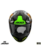 Casca integrala Axxis model Draken S Parrot A1 negru mat