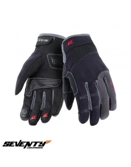 Manusi barbati Urban vara Seventy model SD-C48 Negru,Gri - degete tactile