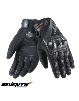 Manusi barbati Racing/Naked vara Seventy model SD-N14 Negru,Gri - degete tactile