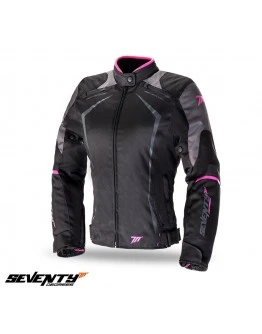 Geaca (jacheta) femei Racing Seventy vara/iarna model SD-JR49 - Negru,roz