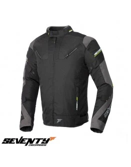 Geaca (jacheta) barbati Racing Seventy vara/iarna model SD-JR69 Negru,galben fluor