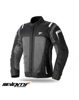 Geaca (jacheta) motociclete femei Touring Seventy vara model SD-JT46 Negru,Gri