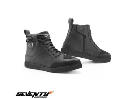 Ghete moto Urban Unisex Seventy model SD-BC7 negru