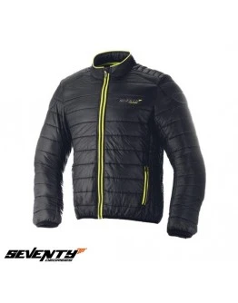 Geaca (jacheta) barbati Urban Seventy model SD-A5 culoare: Negru,verde fluor - tip Softshell - greutate redusa - Negru,galben fluor