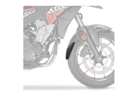 Front fender extension PUIG Negru