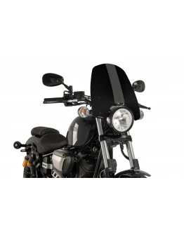 Parbriz PUIG NEW. GEN TOURING 9438N Negru YAMAHA XV950/R YAMAHA XV950/R