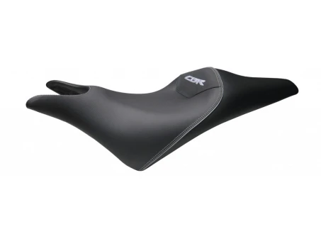 Scaun confort SHAD negru, cusaturi gri